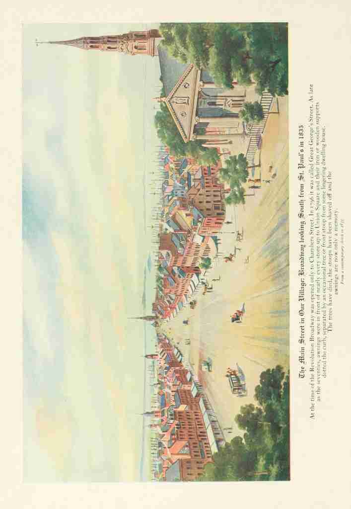 Book of New York 1922 Broadway 1835 A4 Photo Print