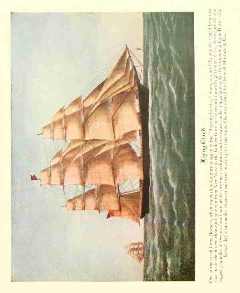 Book of New York 1922 Flying Cloud A4 Photo Print