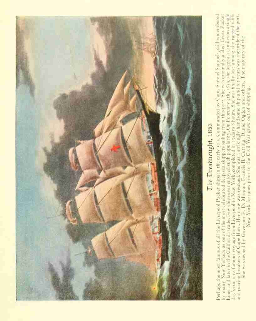 Book of New York 1922 The Dreadnought 1853 A4 Photo Print