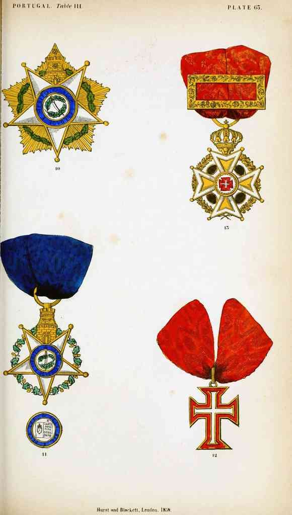 Book of Orders of Knighthood Page 252 Vintage War A4 Photo Print