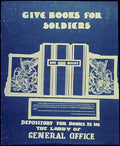 Books Soldiers Lobby Vintage Retro Advert Poster A4 Photo Print