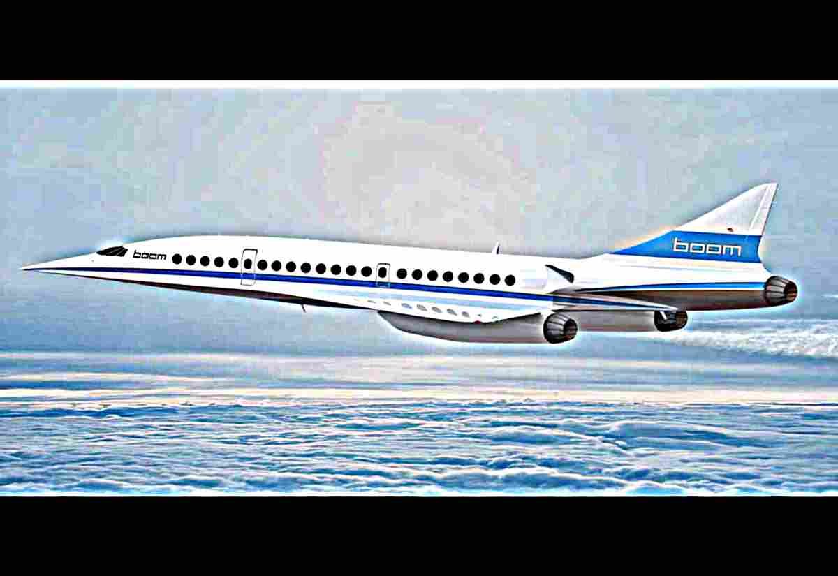 Boom Technology Xb1 Supersonic Transport United States 2 (2) Military A4 Photo Print