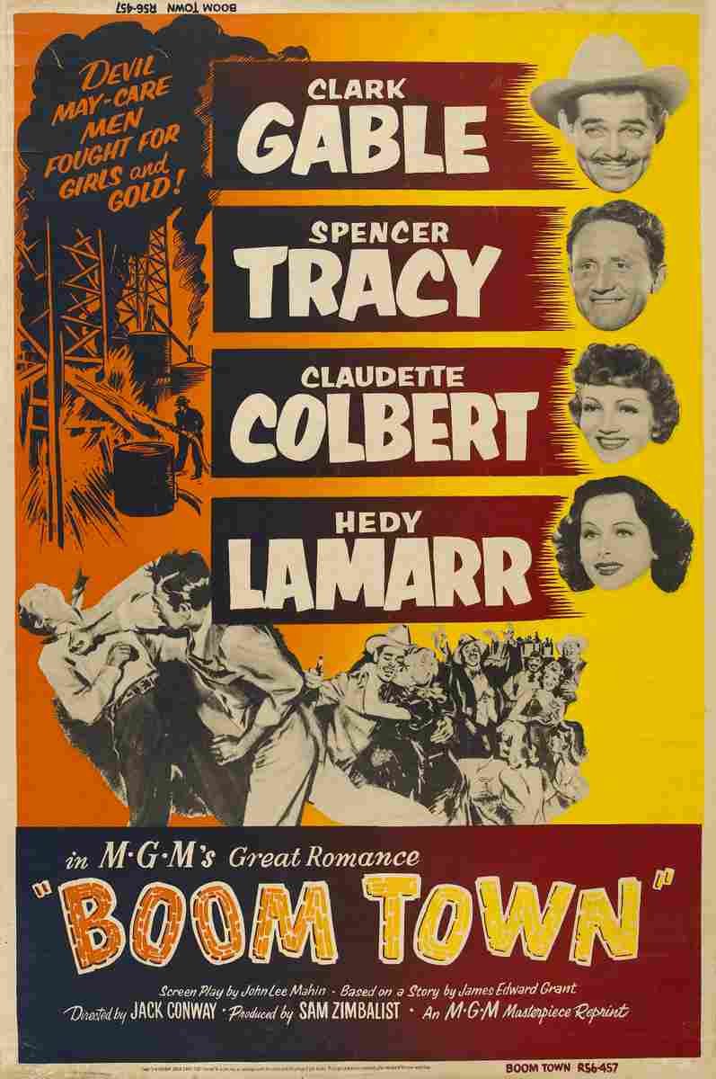 Boom Town 01  film star poster A4 Photo Print