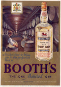 Booths Gin Still 1 Vintage Retro Advert Ads A4 Photo Print