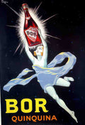 Bor Quinquina Vintage Advert A4 Photo Print