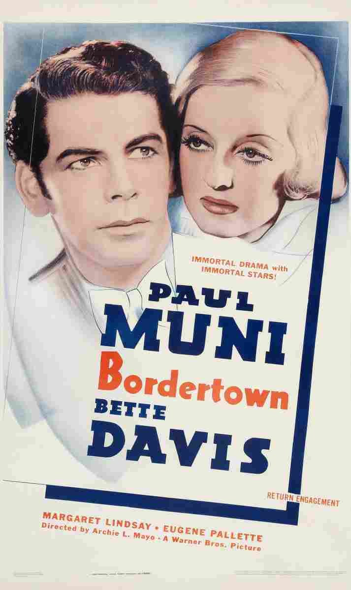 Bordertown 01  film star poster A4 Photo Print