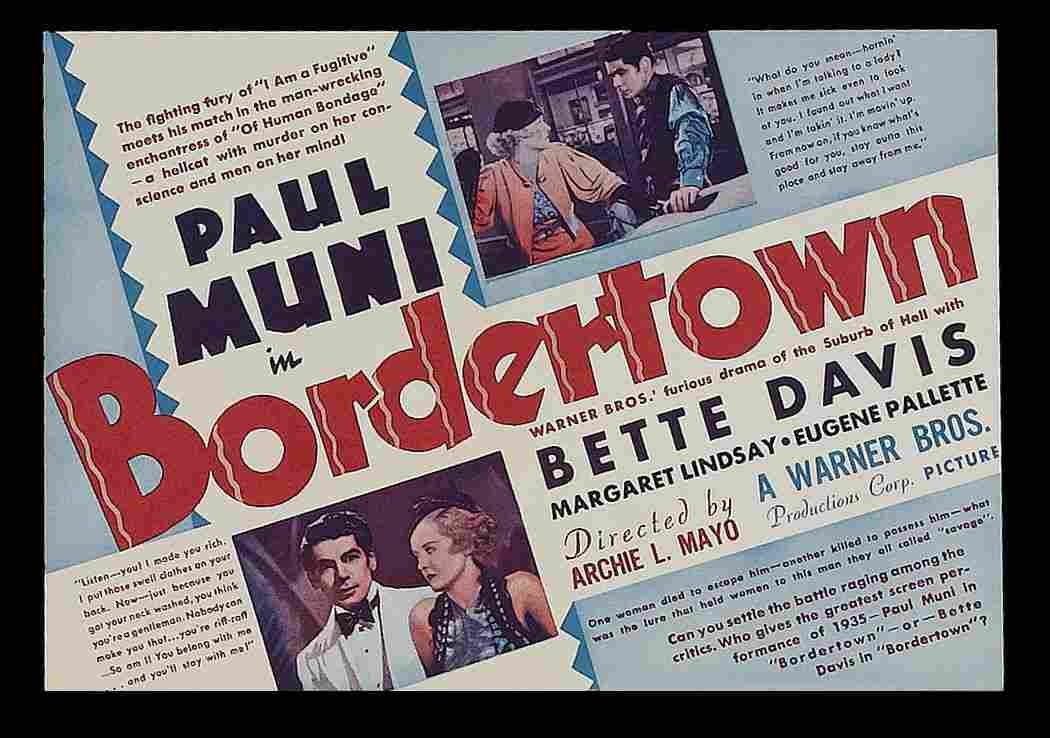 Bordertown 02  film star poster A4 Photo Print