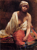 Borgoni Mario A Harem Beauty Art A4 Photo Print