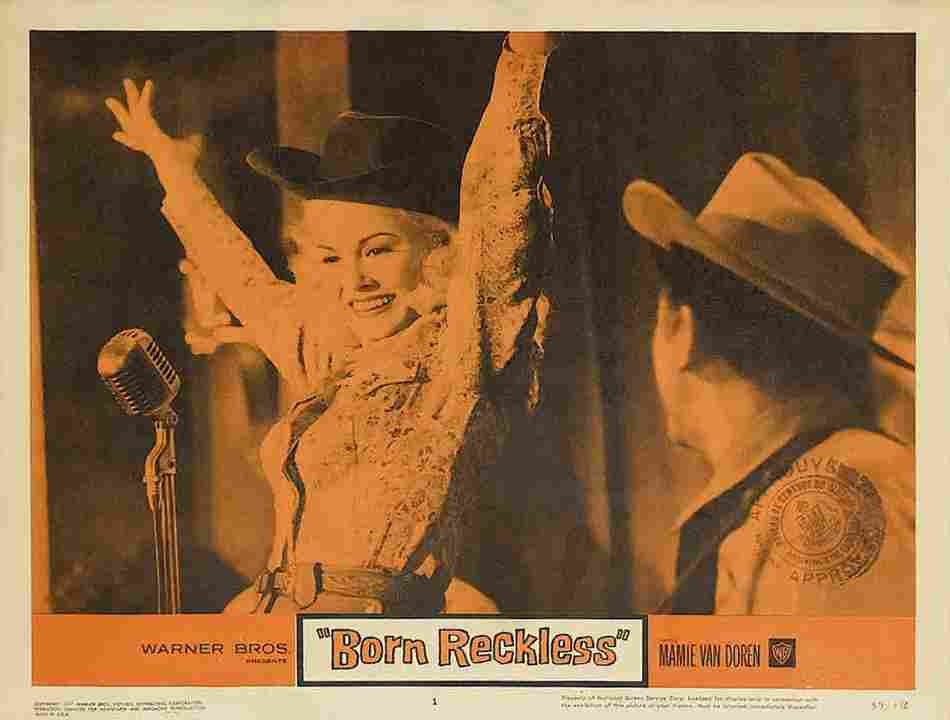 Born Reckless 1958 12  film star poster A4 Photo Print