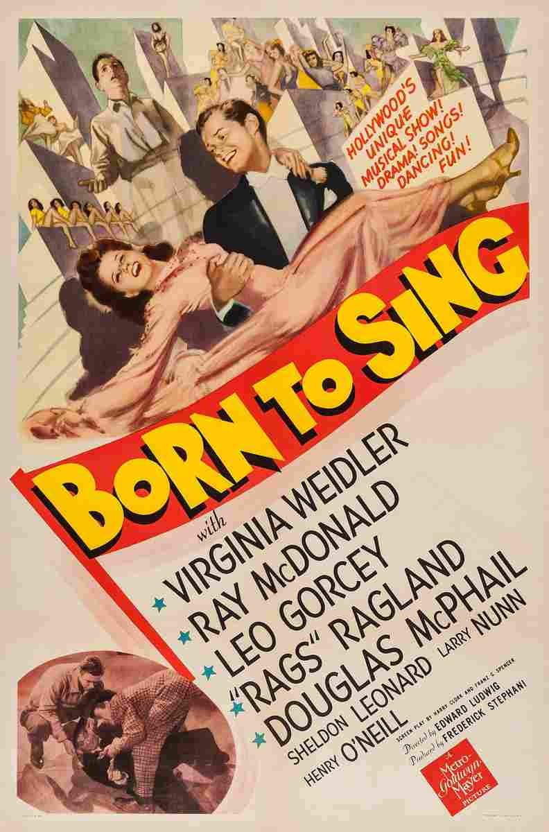 Born to Sing 01  film star poster A4 Photo Print