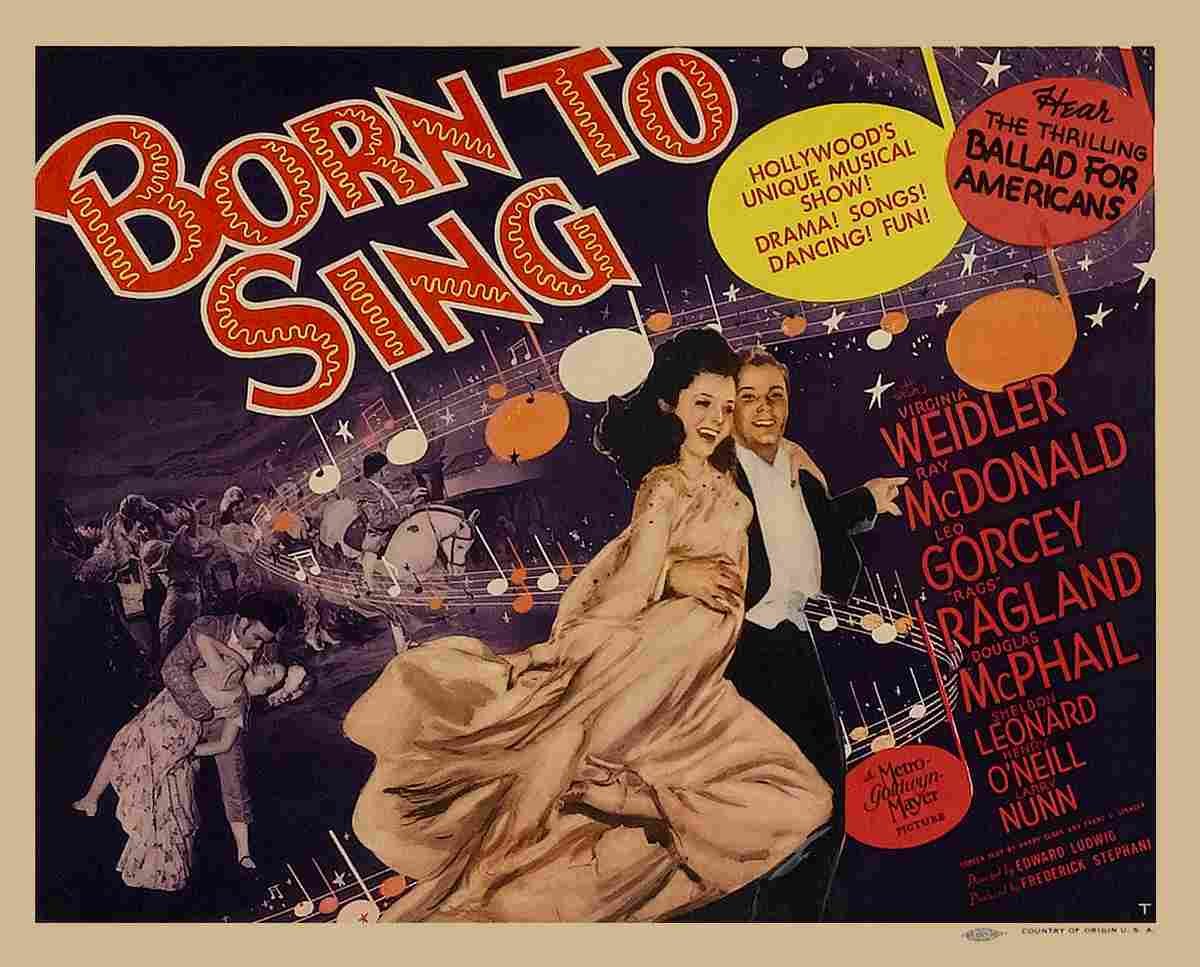 Born to Sing 02  film star poster A4 Photo Print