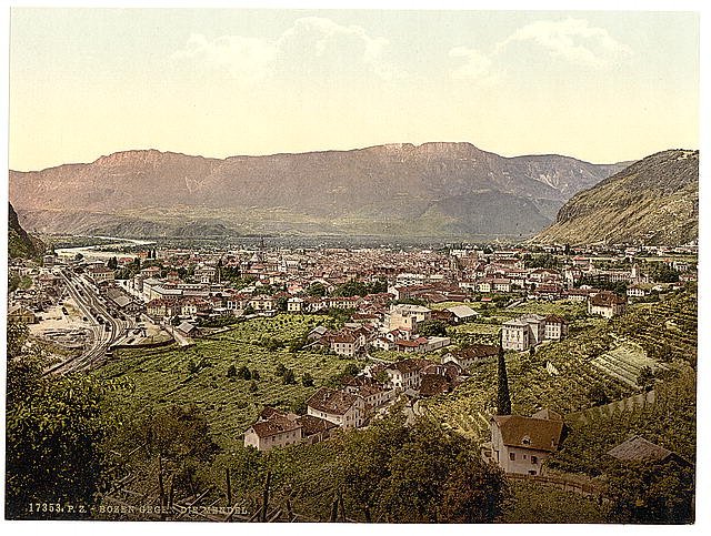 Bosen and Mendel Tyrol Vintage A4 Photo Print