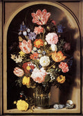 Bosschaert Ambrosius 18Vase Art A4 Photo Print