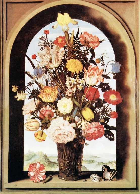 Bosschaert Ambrosius 20Vase Art A4 Photo Print
