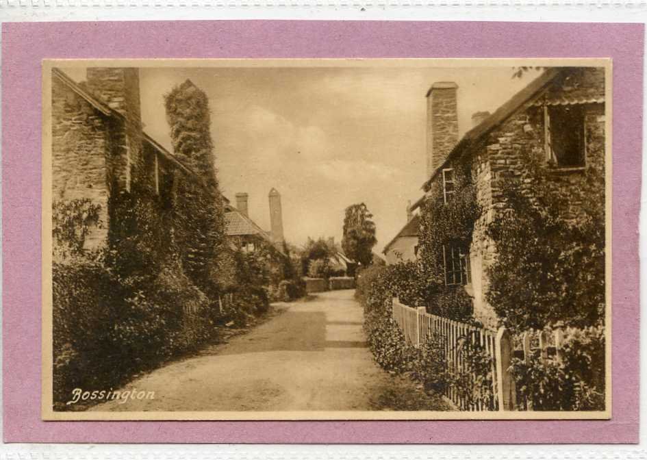 Bossington Somerset Vintage A4 Photo Print