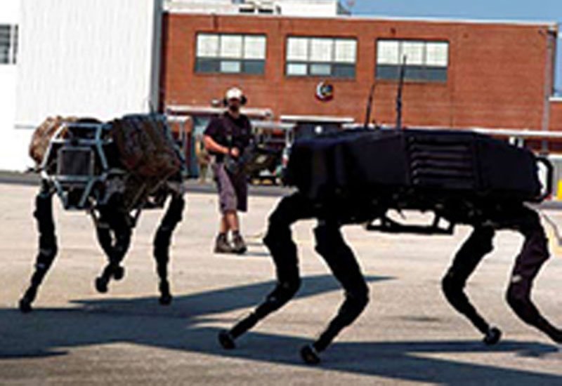 Boston Dynamics Bigdog 2 Military A4 Photo Print