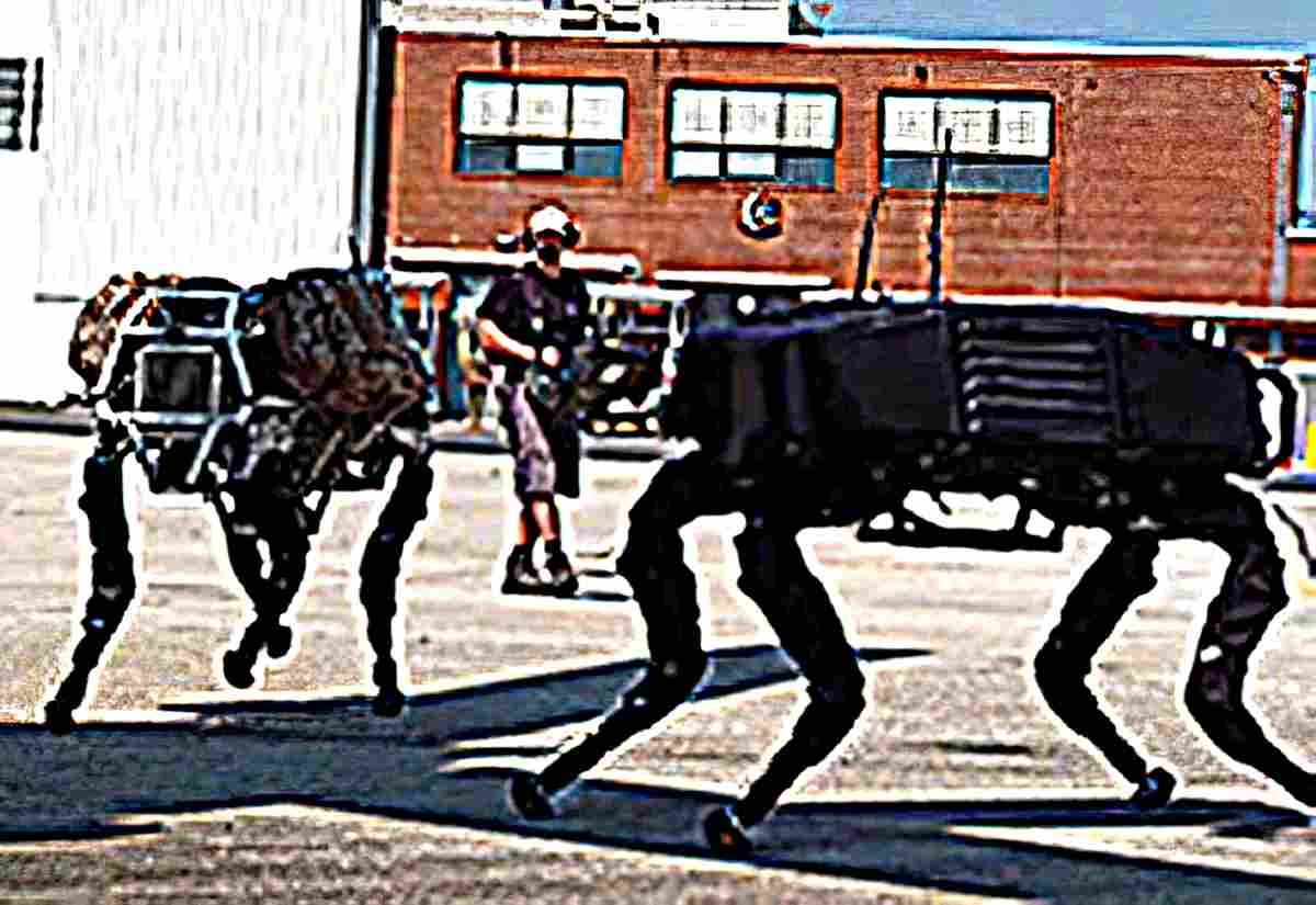Boston Dynamics Bigdog 2 (2) Military A4 Photo Print