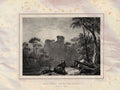 Bothwell Castle Scotland Pernot 1827 1 Vintage A4 Photo Print