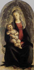 Botticelli Sandro MadonnIn Glory With Seraphim A4 Photo Print