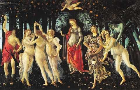 Botticelli Sandro Primaver A4 Photo Print