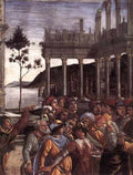 Botticelli The Punishment Of Korah Detail 4 A4 Photo Print