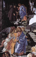 Botticelli The Temptation Of Christ Detail A4 Photo Print
