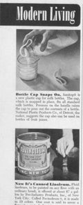 Bottle Cap Pavinsolum Vintage Retro Advert Poster A4 Photo Print