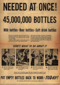 Bottle Collection Drive Vintage Retro Advert Ads A4 Photo Print