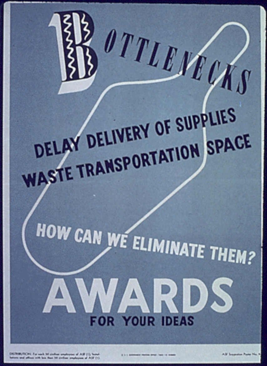 Bottle Necks Delay Vintage Retro Advert Ads A4 Photo Print