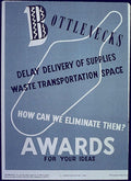 Bottlenecks Delay Supply Vintage Retro Advert Poster A4 Photo Print