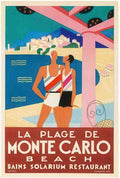 BouchaudMonteCarlo Vintage Advert A4 Photo Print