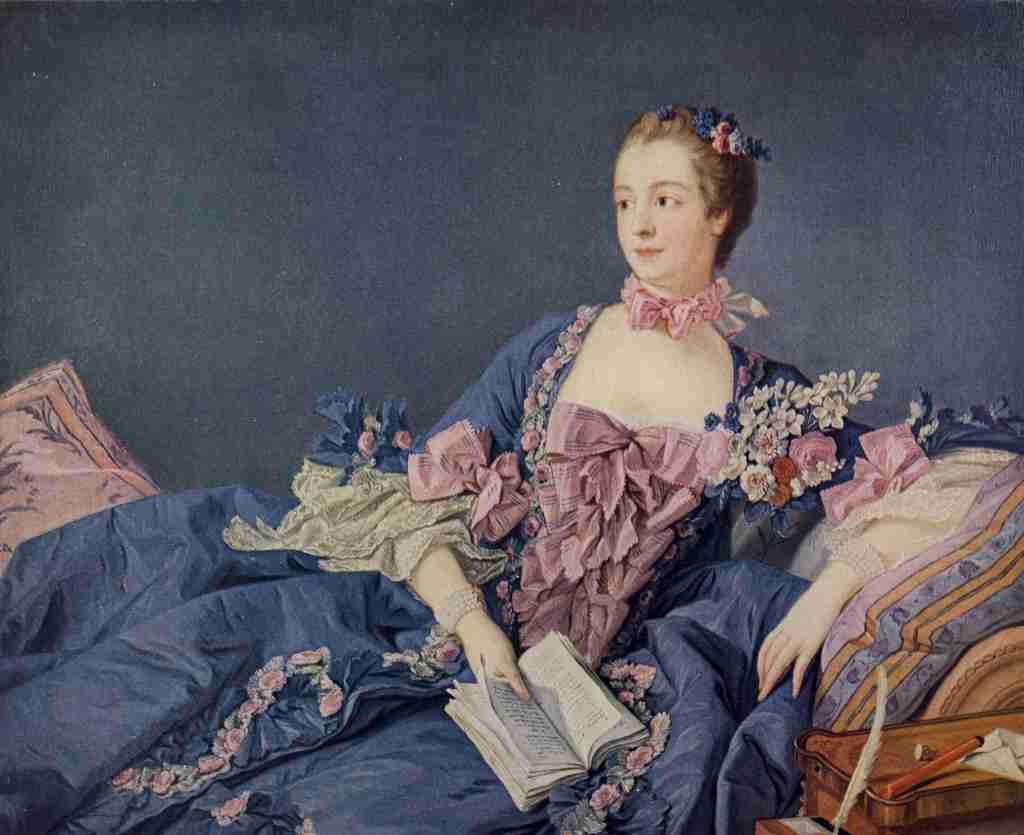 Boucher F 1934 Madame de Pompadour A4 Photo Print