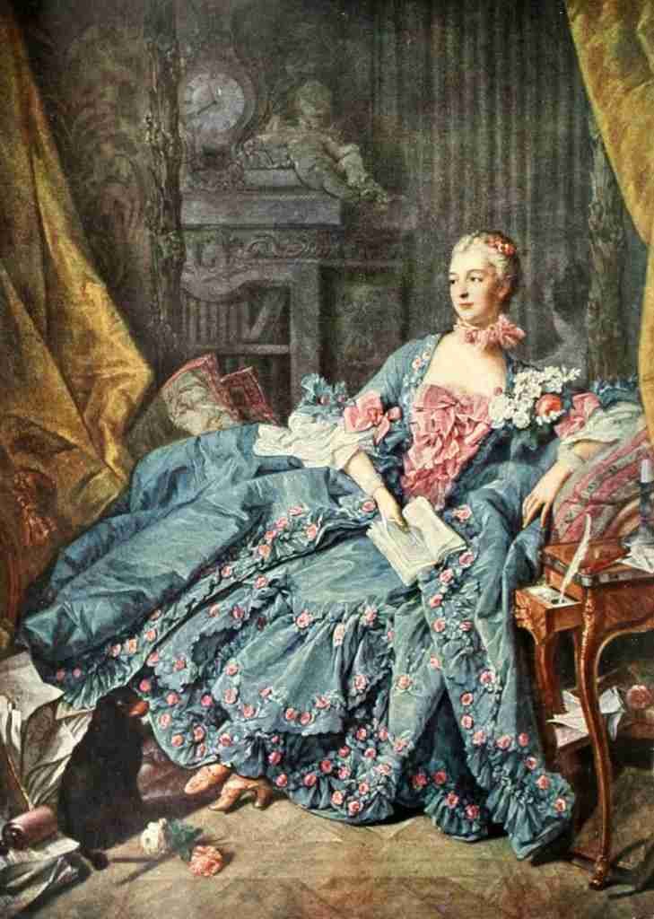 Boucher Francois Madame de Pompadour The 1934 A4 Photo Print