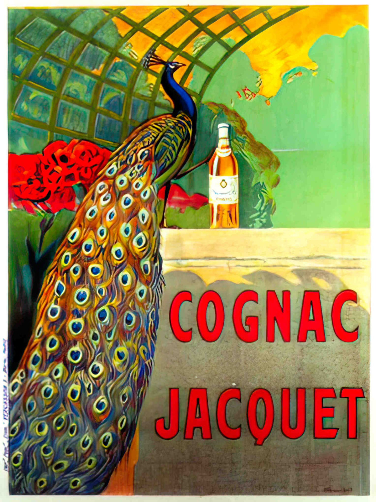 BouchetCognacJacquet Advert A4 Photo Print
