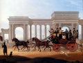 Boughton Henry The Defiance Coach At Hyde Park Corner Art A4 Photo Print