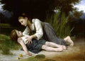 Bouguereau Elizabeth Jane Gardner Limprudente A4 Photo Print