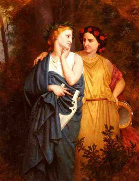Bouguereau Elizabeth Jane Gardner Philomela And Procne A4 Photo Print