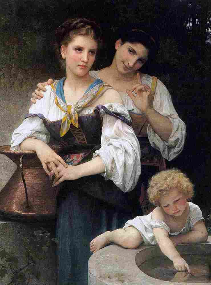Bouguereau The Secret Art A4 Photo Print