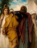 Bouguereau William Tobias Saying Goodbye To His Father 1860 A4 Photo Print