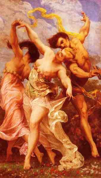 Boulanger Gustave Clarence Rodolphe La Danse Amoureuse 5 A4 Photo Print