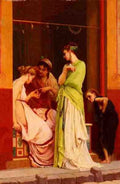 Boulanger Gustave Clarence Rodolphe Une Marchande De Bijoux A Pompeii 5 A4 Photo Print