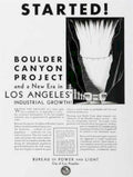 Boulder Canyon Project Vintage Retro Advert Ads A4 Photo Print