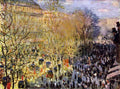 Boulevard Des Capucines In Paris Claudemonet A4 Photo Print