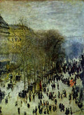 Boulevard Of Capucines Monet A4 Photo Print