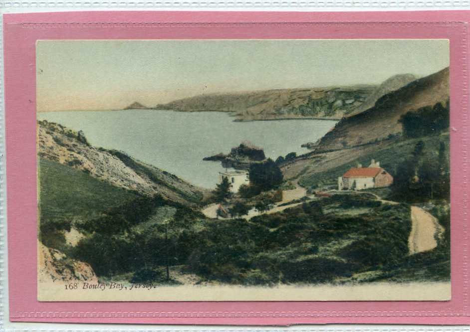 Bouley Bay Jersey Channel Islands Vintage A4 Photo Print