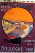 Boulogne sur Mer Vintage Advert A4 Photo Print