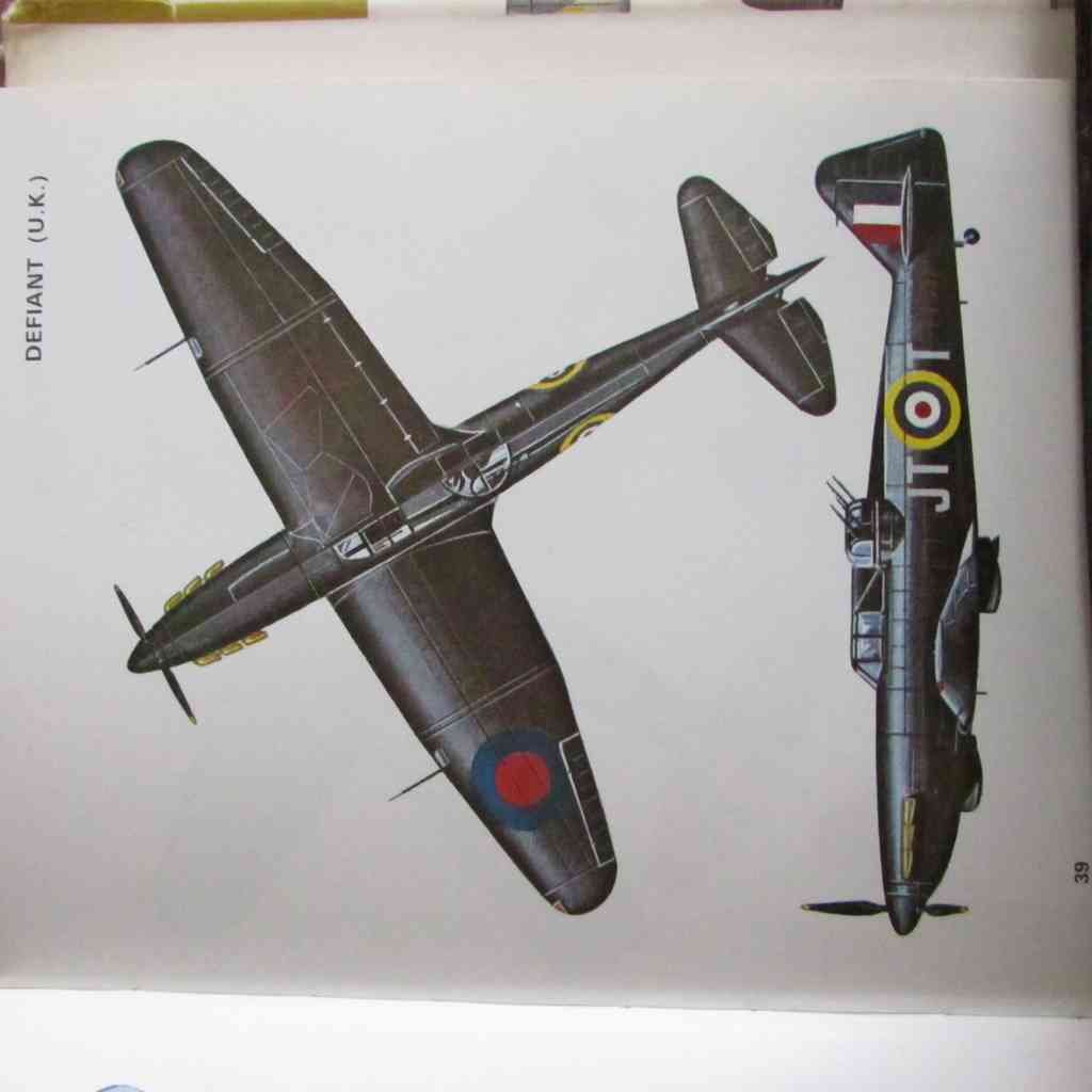 Boulton Paul Defiant UK 1941 A4 Photo Print
