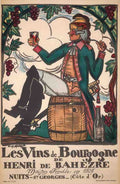 Bourgogne Vintage Advert A4 Photo Print