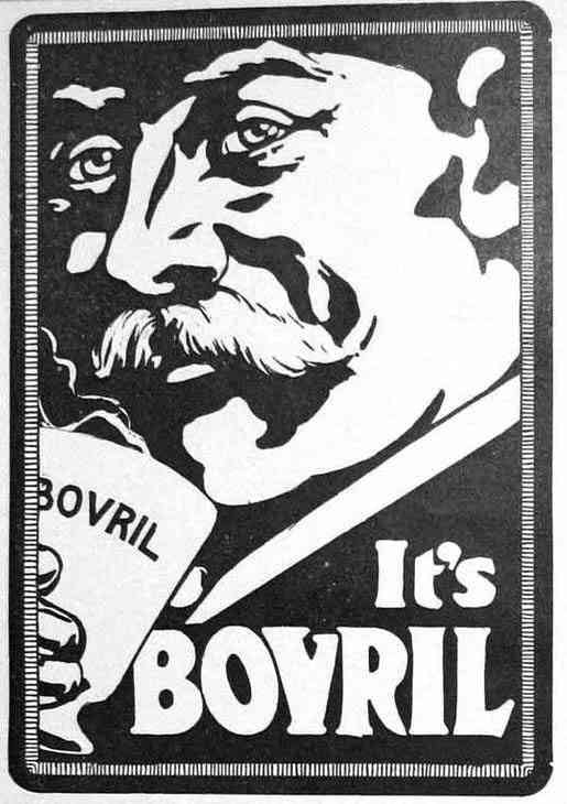 Bovril 1920S advert A4 Photo Print