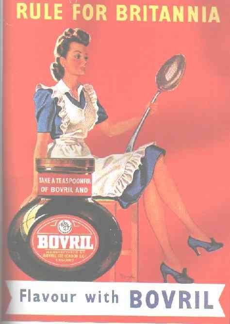 Bovril Britannia 579 advert A4 Photo Print